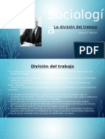 Division Del Trabajo