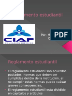 Reglamento Estudiantil Ciaf