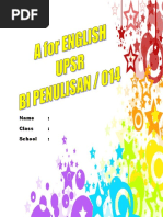 A for English Upsr