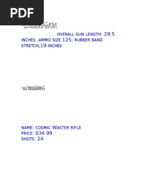 Overall Gun Length