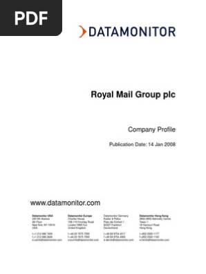 RoyalMailSWOT