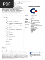 Commodore International - Wikipedia, The Free Encyclopedia