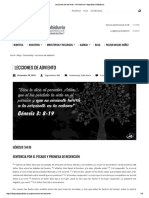Lecciones de Adviento PDF