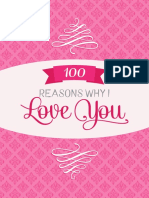 Julie 100 Reasons Why I Love You Printable
