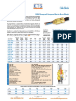 ETSCC PX2K Brass Gland Data Sheet