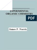 Experimental Organic Chemistry by Norris James f 2