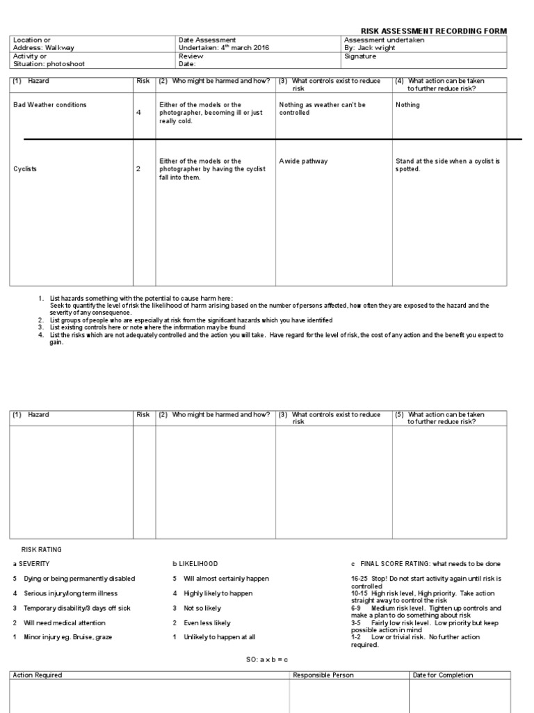 Risk Assessment Location 3 PDF