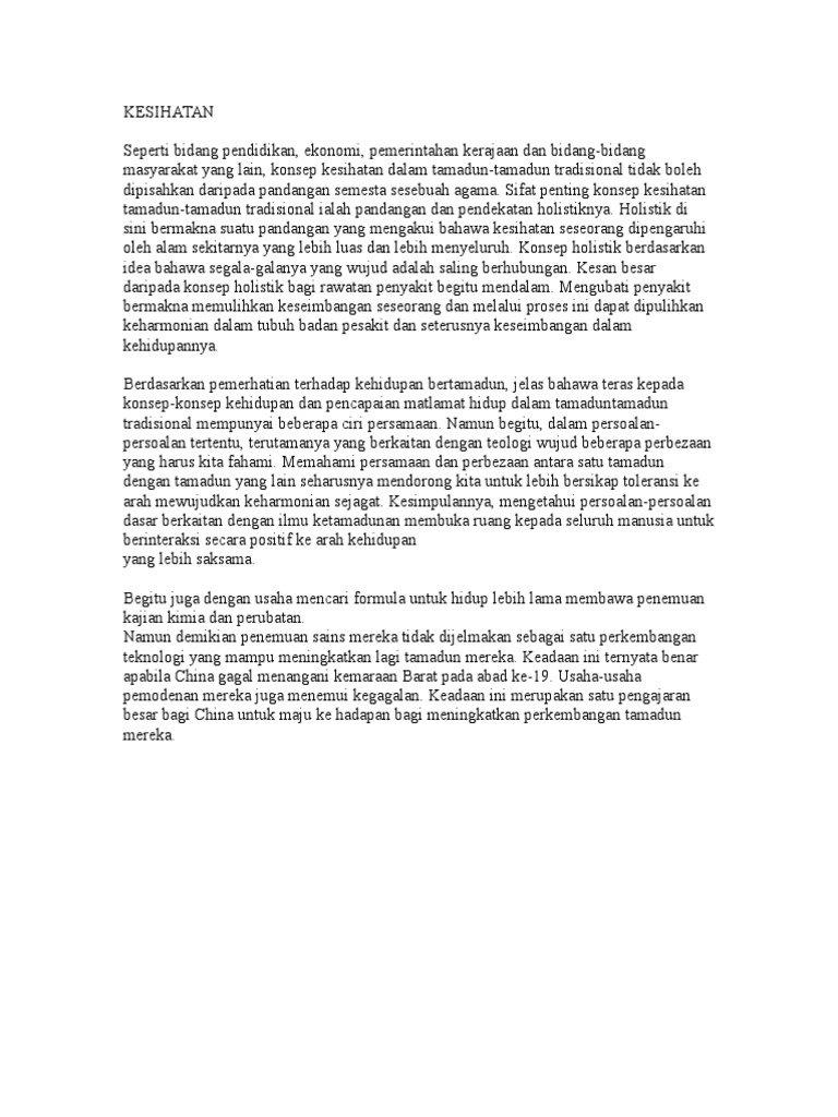 Perubatan Dalam Tamadun Cina