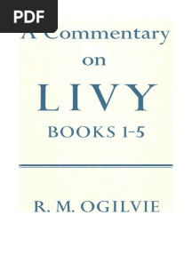 R. M. Ogilvie-A Commentary On Livy - Books I-V-Clarendon Press (1965)
