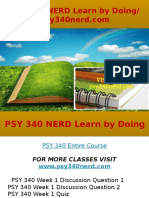 PSY 340 NERD Learn by Doing- Psy340nerd.com