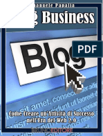 Blog Business - Come Creare Un’Attività Di Successo Nell'Era Del Web 2.0