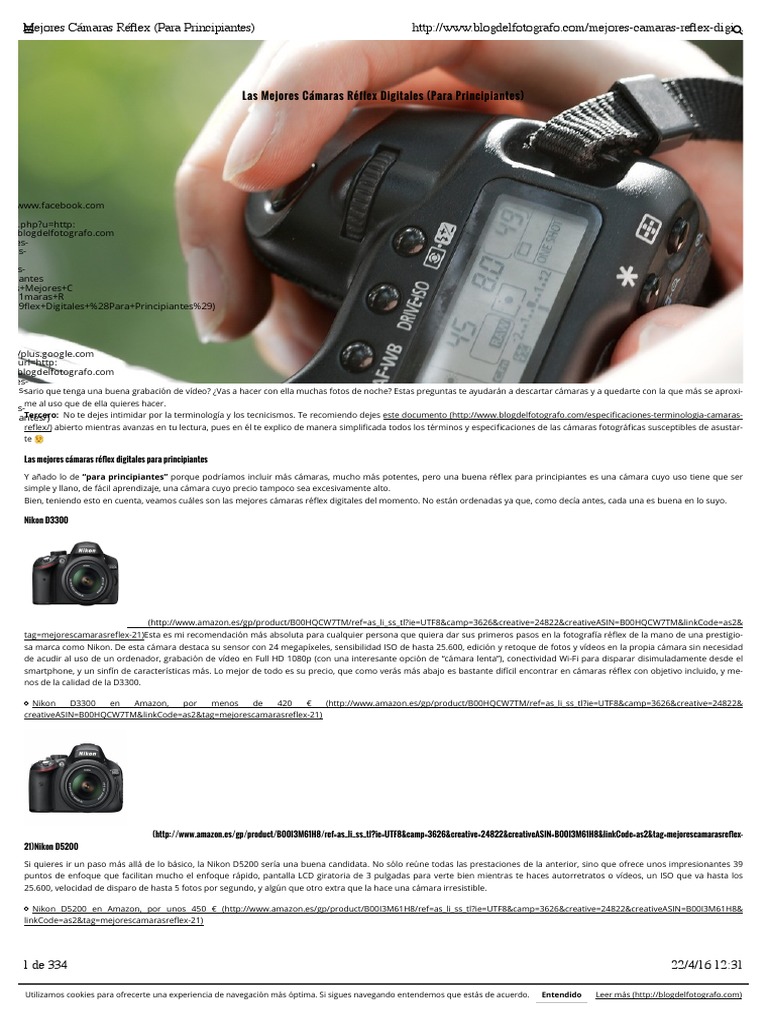 Nikon D3200: La Réflex Que Todo Principiante Debería Tener