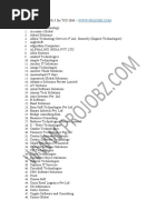 Fake Companies List