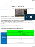 Ec32L Wismart Ec32Lxx Wi-Fi 802.11B/G/N Module Family: Baseline Series Ec32L13 (Ec32S13) Ec32L14