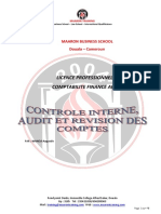 Cours Controle Interne Audit Et Revision Des Comptes