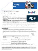 Mobil 1 Rebate Form