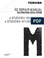 Toshiba E-Studio 163 165 203 205 166 167 206 207 237 PC Board Repair Manual 2006