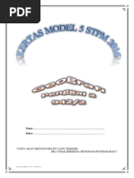 Kertas Model 5 Geografi STPM Penggal 2 2016 (Percubaan Terengganu)