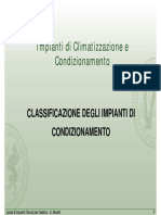 Classificazione Impianti Condizionamento