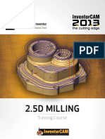 InventorCAM 2013 Milling Training Course 2 5D Milling