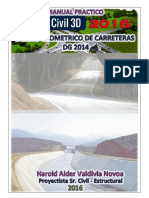 Tutorial Diseño Geometrico de Carreteras Con Autocad civil 3D 2016 - DG 2014 F.pdf