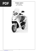 Peugeot Satelis Service Body Panels Service Manual 120949