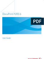 DocuPrint P205 B User Guide English - 23ac