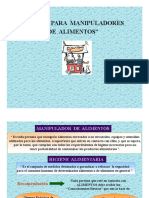 Taller Manipulacion de Alimentos