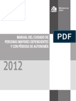 Manual Del Cuidador Adulto Mayor PDF