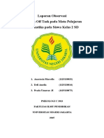 Laporan Observasi Off Task