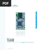 TGAM Datasheet