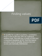 5.3 Finding Values Using The Normal Distribution