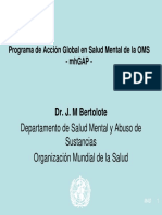 Estrategia Salud Mental OMS