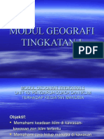 MODUL PENGARUH CUACA DAN IKLIM TERHADAP KEGIATAN MANUSIA