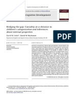 ScienceDirect- Bridging the gap- causality at a distance in children´s categorization and inferences about internal properties