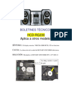 Boletines Tecnicos Sony Hcd-rg330