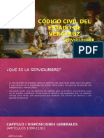 Código Civil Del Estado de Veracruz - Servidumbre
