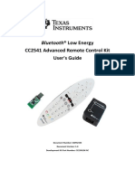 CC2541 Advanced Remote Control Kit User's Guide: Bluetooth® Low Energy