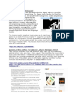 Secondary Research Question 1: When Was MTV Founded?