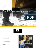Customer Cat ET Overview - Updated 2015