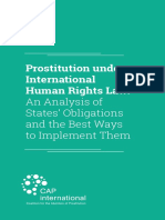 State Obligations Re Prostitution in International Human Rights Law