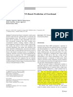 Backpropagation ANN-Based Prediction of Exertional