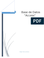 Reporte Base de Datos