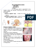 Pathology of Hematopoietic System 2012-2013 by DR - Mai Ali