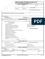 Report To Suspend Favorable Personnel Actions (Flag) : (Sections II and IV Only) (Sections III and IV Only)