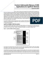 Content Addressable Memory (Cam) Applications For Ispxpld Devices