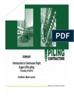 CFA Piling RMS