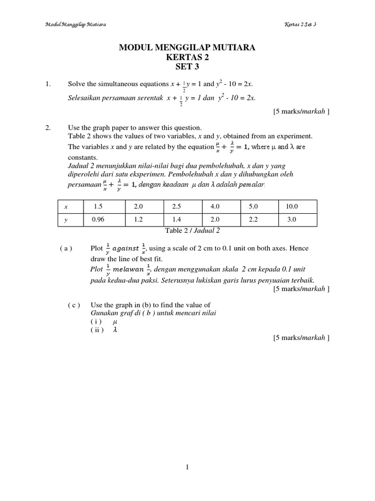 Soalan Spm 2019 Addmath - Kuora w