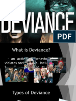 Deviance: Society and Culture (PPT PRESENTATION)