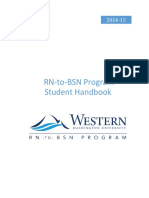 Rn-To-Bsn Student Handbook 2014